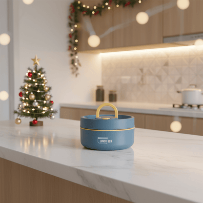 HeatKeep Double-Walled Insulated Lunchbox - Keeps Food Hot for Hours 0