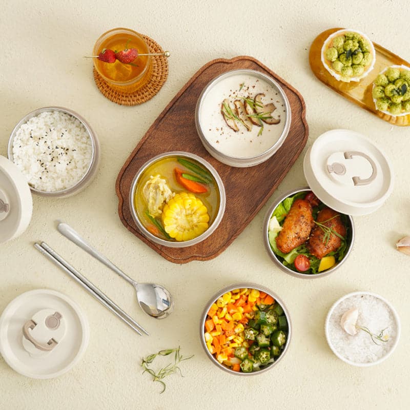 HeatKeep Double-Walled Insulated Lunchbox - Keeps Food Hot for Hours 6