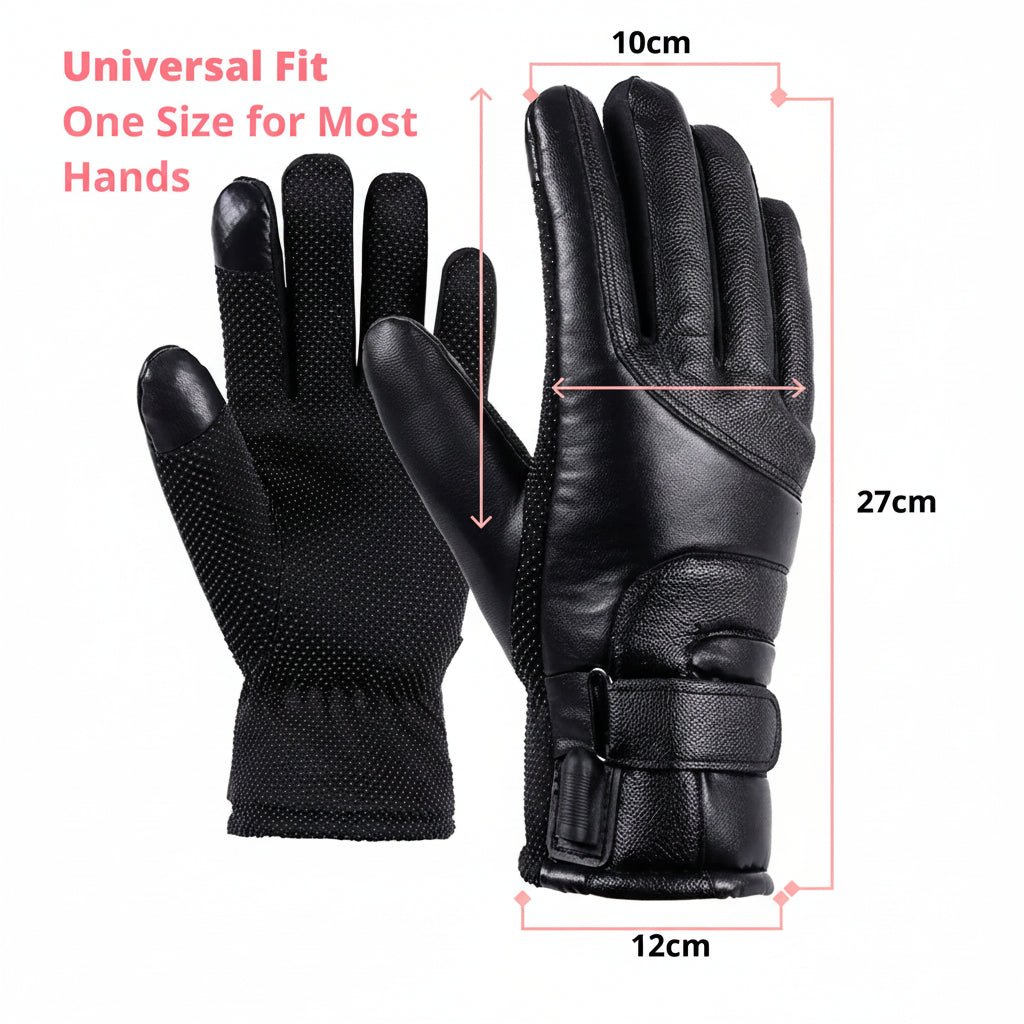 Heated Gloves for Women - USB Rechargeable, Touchscreen, Waterproof Design 4