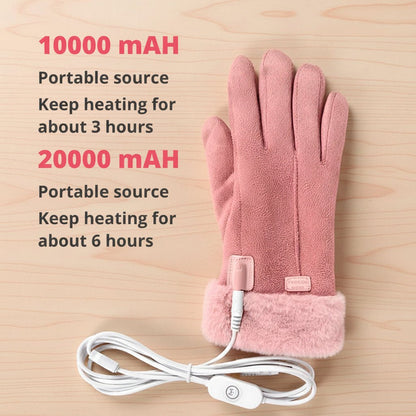 Heated Gloves for Women - USB Rechargeable, Touchscreen, Waterproof Design 8