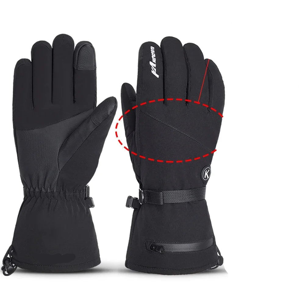 Heated Winter Gloves - Rechargeable Warmth, Ergonomic Design for Outdoor Activities 2