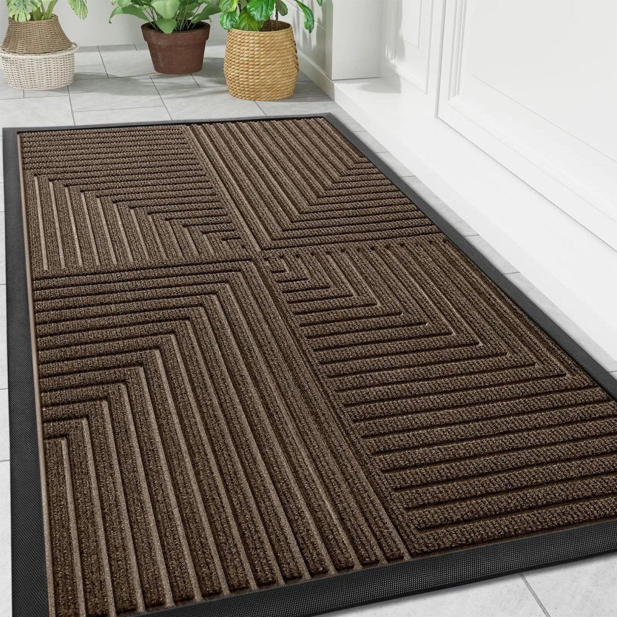 Heavy Duty Anti-Slip Doormat - Durable Dirt-Resistant Entrance Mat for High-Traffic Areas 5