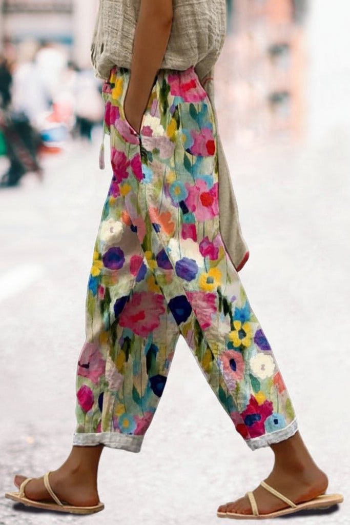 Heidi-Mode - Colorful Joggers with Elastic Waistband for Ultimate Comfort 0