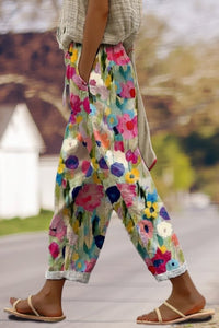 Heidi-Mode - Colorful Joggers with Elastic Waistband for Ultimate Comfort 1