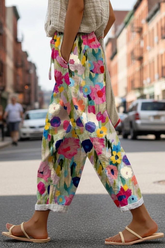 Heidi-Mode - Colorful Joggers with Elastic Waistband for Ultimate Comfort 3