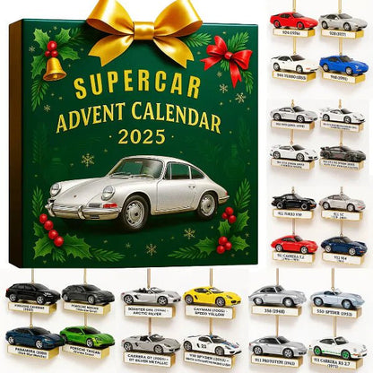 RACERXMAS – Limited Edition 2025 Super Sports Car Advent Calendar for Collectors