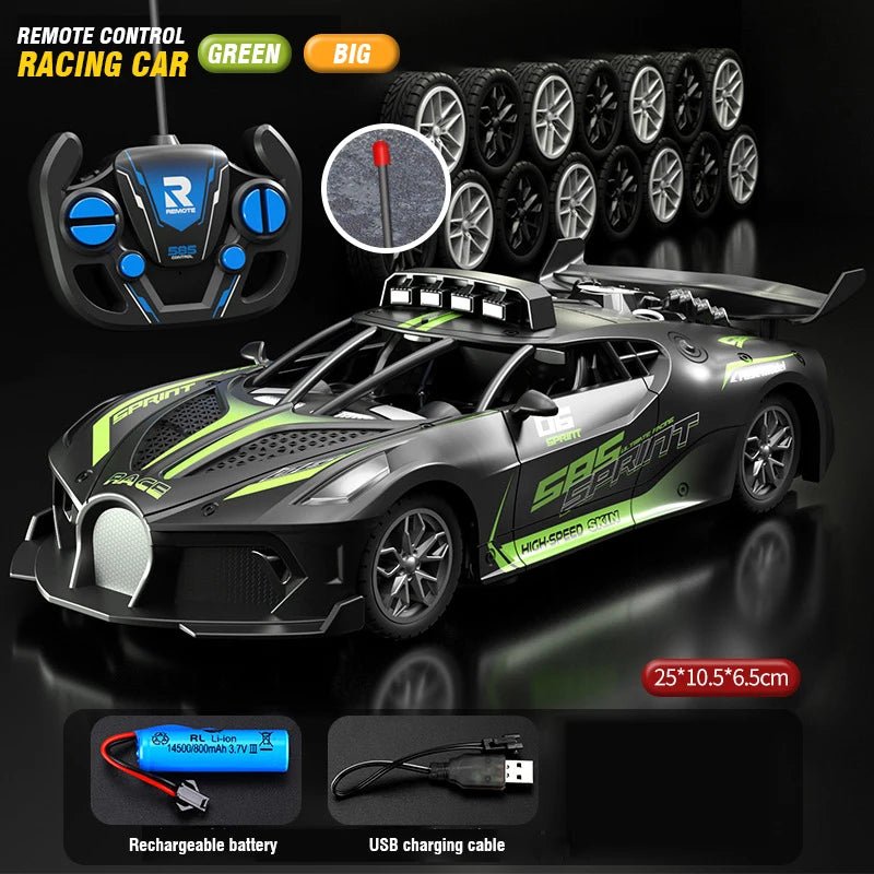 High-Speed 1/18 RC Drift Car for Kids - Easy Control, Rechargeable Battery 10