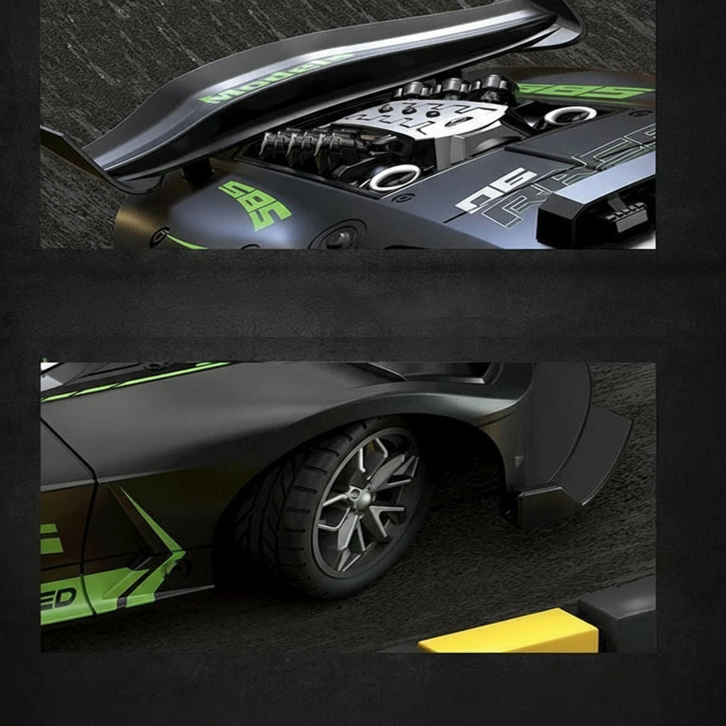 High-Speed 1/18 RC Drift Car for Kids - Easy Control, Rechargeable Battery 4