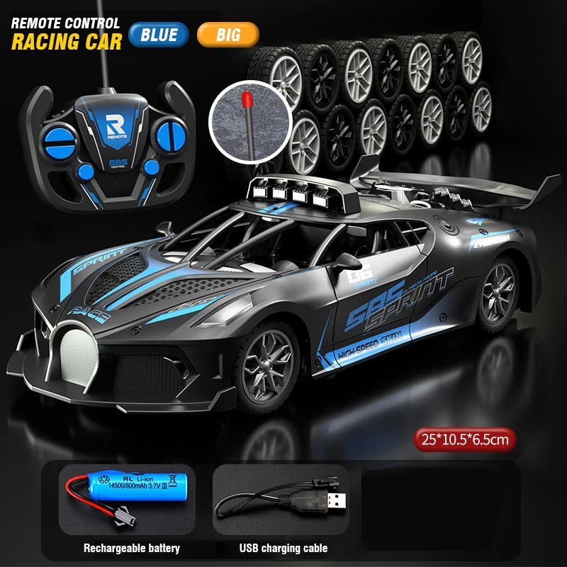 High-Speed 1/18 RC Drift Car for Kids - Easy Control, Rechargeable Battery 7
