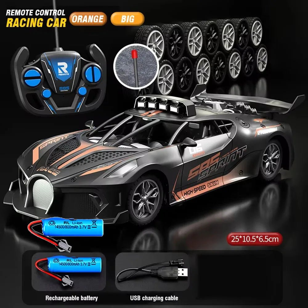 High-Speed 1/18 RC Drift Car for Kids - Easy Control, Rechargeable Battery 8