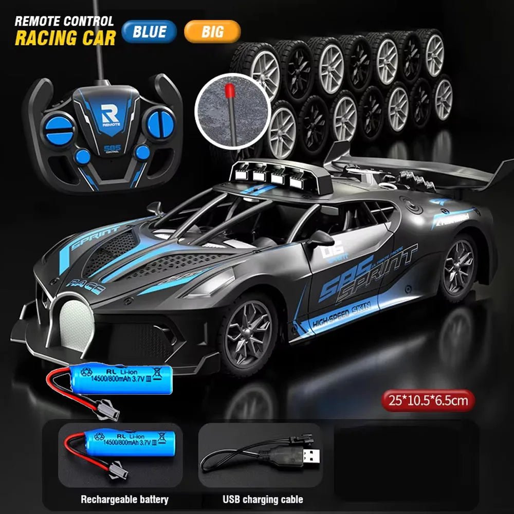 High-Speed 1/18 RC Drift Car for Kids - Easy Control, Rechargeable Battery 9