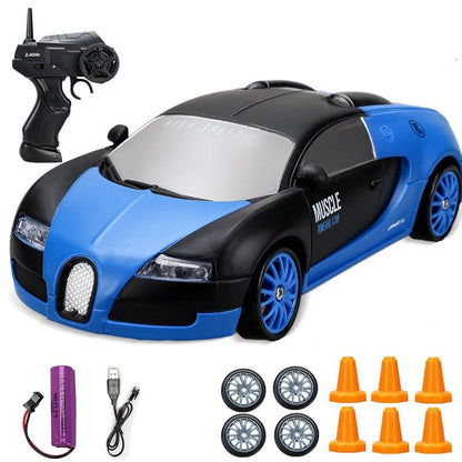 High-Speed 4WD Drift RC Car - Remote Control Car for Kids, 1/24 Scale 24
