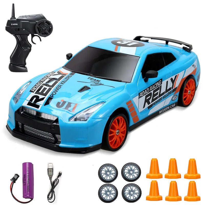 High-Speed 4WD Drift RC Car - Remote Control Car for Kids, 1/24 Scale 6