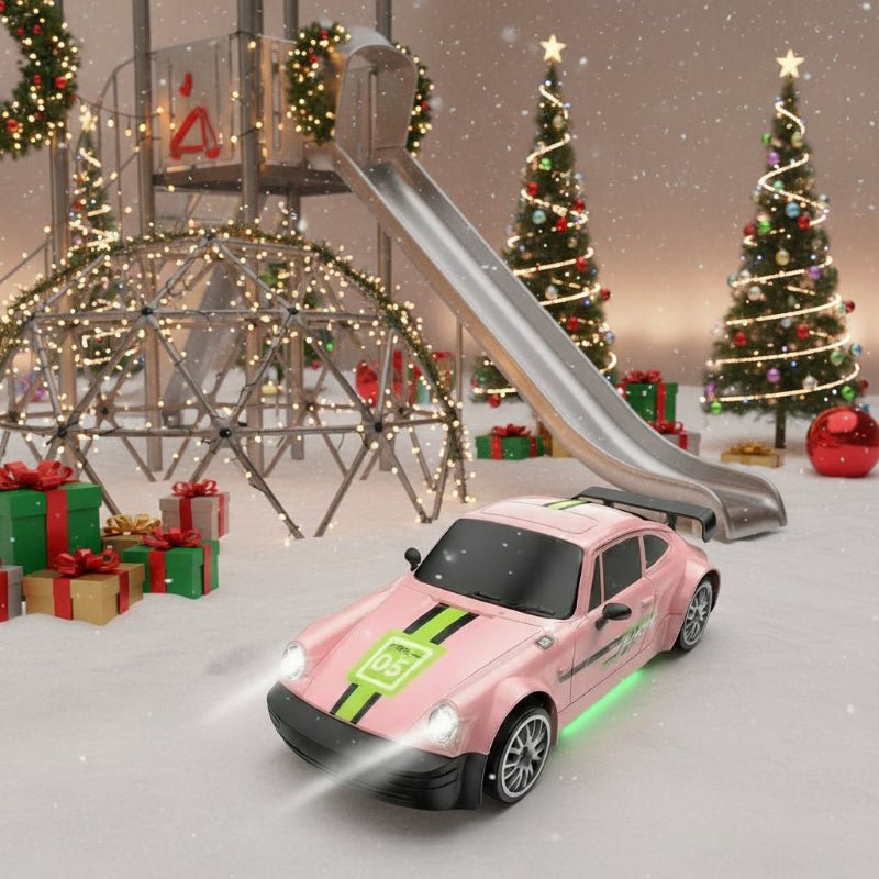 High-Speed 4WD RC Drift Car - 1:20 Scale Remote Control Vehicle with LED Lights 0