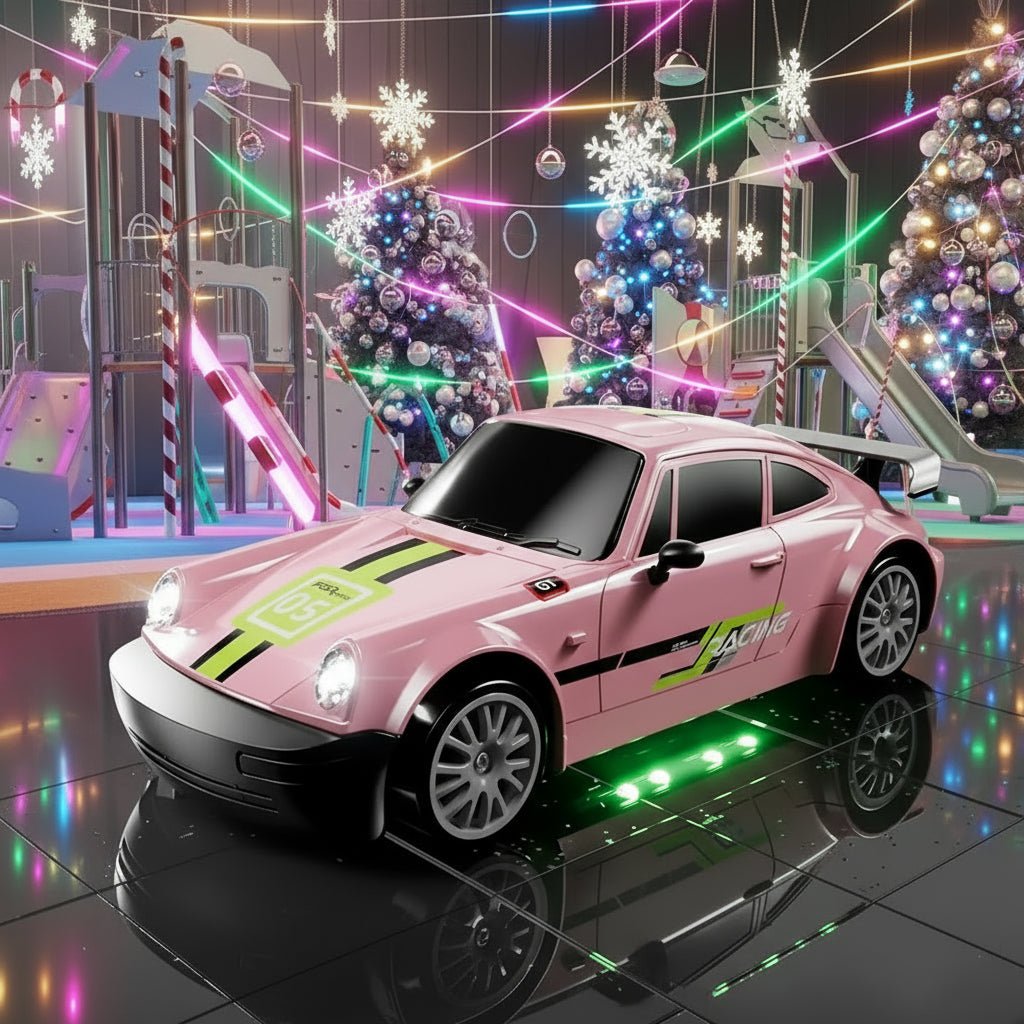 High-Speed 4WD RC Drift Car - 1:20 Scale Remote Control Vehicle with LED Lights 8