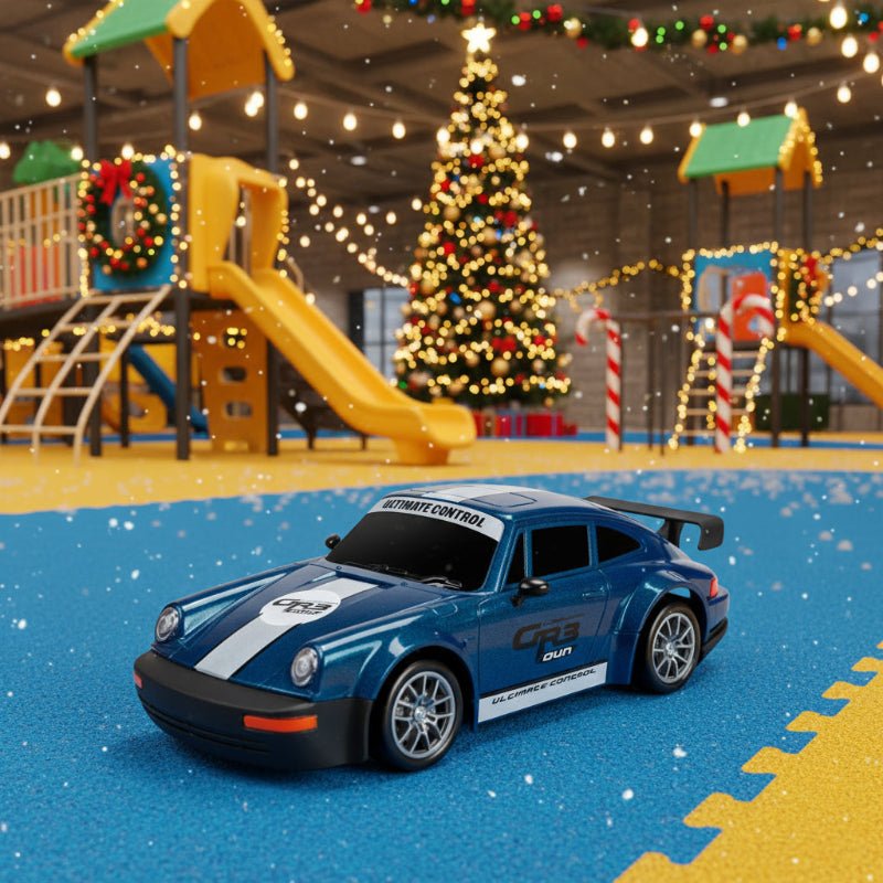 High-Speed 4WD RC Drift Car with LED Lights & Dual Tires for Kids 19