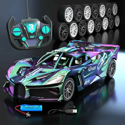 High-Speed RC Drift Car - 1:18 Scale Electric Remote Control Car for Kids 0