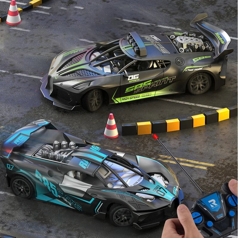 High-Speed RC Drift Car - 1:18 Scale Electric Remote Control Car for Kids 2