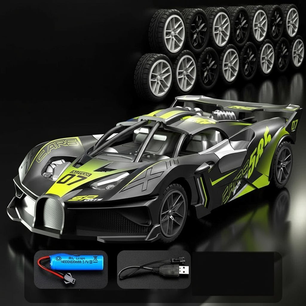 High-Speed RC Drift Car - 1:18 Scale Electric Remote Control Car for Kids 6