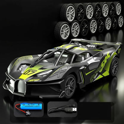 High-Speed RC Drift Car - 1:18 Scale Electric Remote Control Car for Kids 6