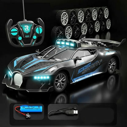 High-Speed RC Drift Car - 1:18 Scale Electric Remote Control Car for Kids 7