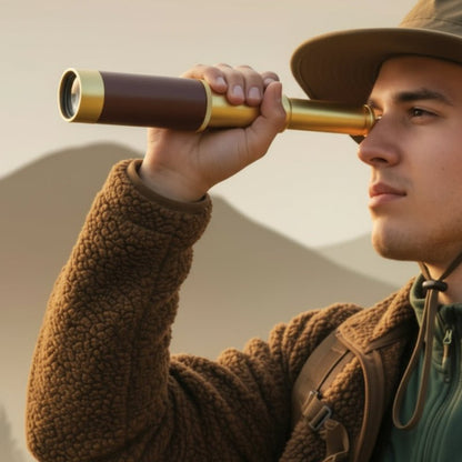 High Definition 10x30 Monocular Telescope - Lightweight, Compact & Waterproof for Outdoor Adventures 0