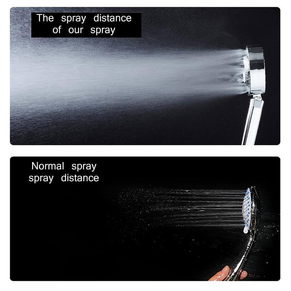 High Pressure Double-Sided Soap Dispensing Shower Head for Ultimate Clean 2