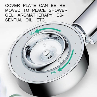 High Pressure Double-Sided Soap Dispensing Shower Head for Ultimate Clean 3
