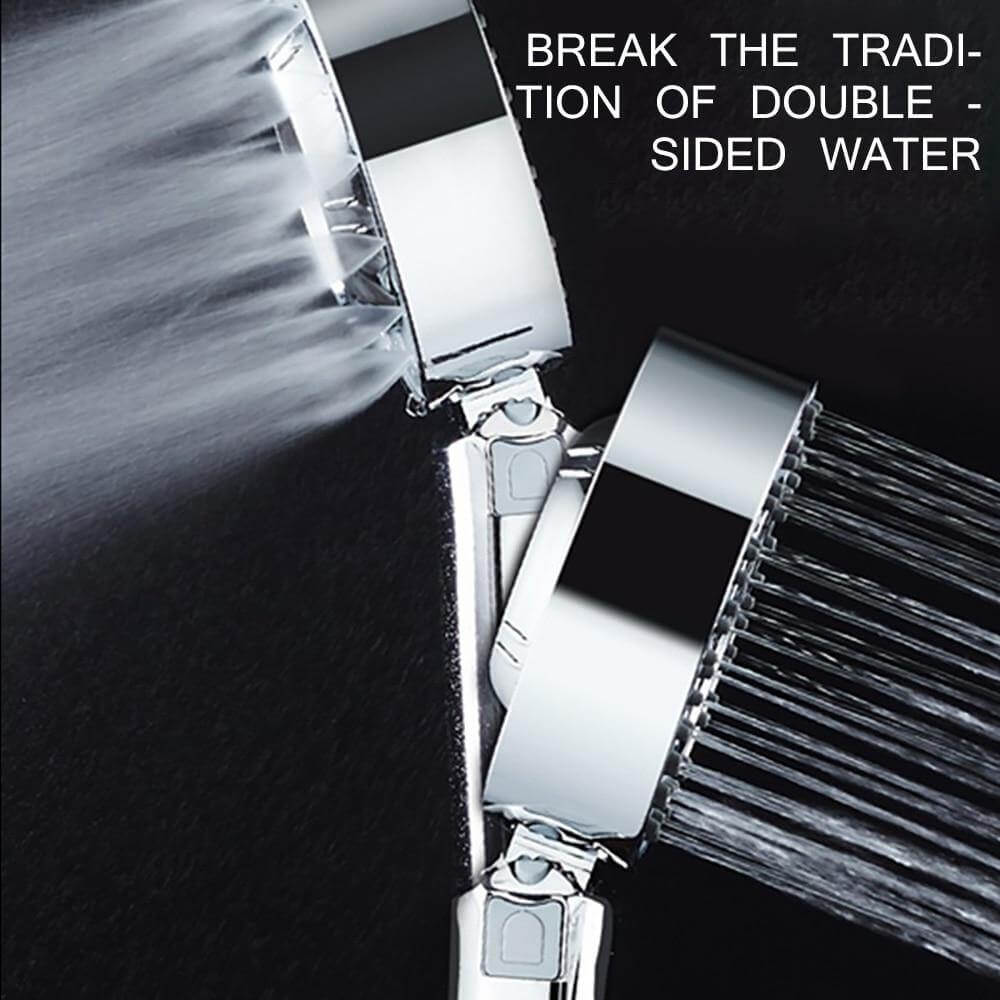 High Pressure Double-Sided Soap Dispensing Shower Head for Ultimate Clean 7