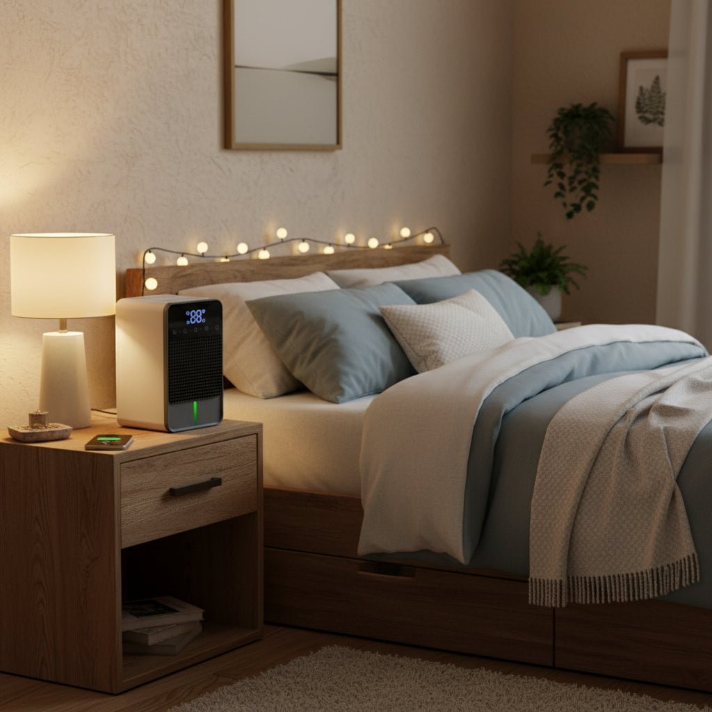 HomeComfort - 25W Dehumidifier with 1500ml Tank & LED Touch Control 1