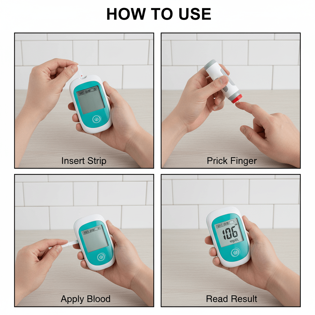 Home Cholesterol Test Kit - Multifunctional Analyzer with Quick Accurate Results 3