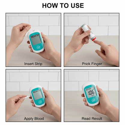 Home Cholesterol Test Kit - Multifunctional Analyzer with Quick Accurate Results 3