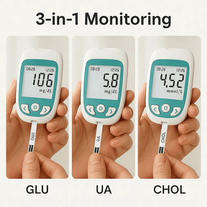 Home Cholesterol Test Kit - Multifunctional Analyzer with Quick Accurate Results 4
