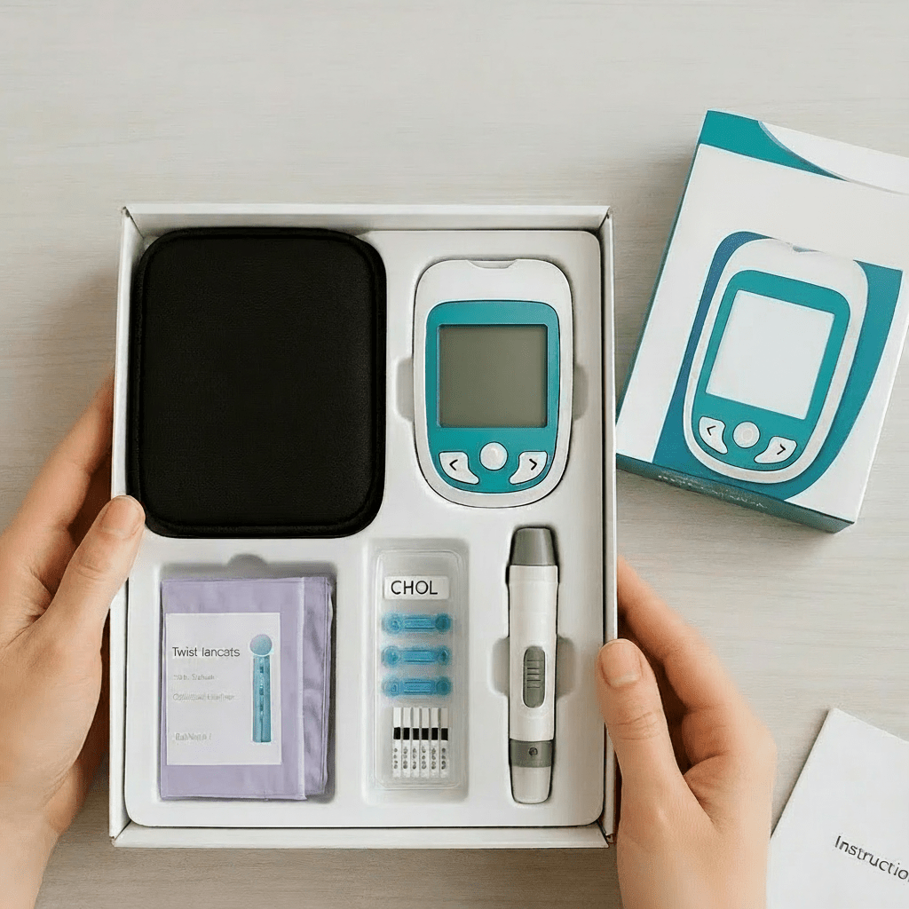 Home Cholesterol Test Kit - Multifunctional Analyzer with Quick Accurate Results 7