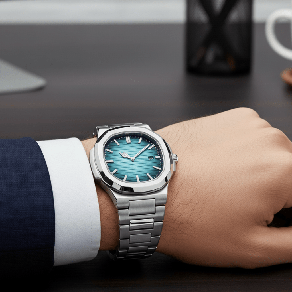 IRONBLOCK – Robust waterproof military square watch for men 0