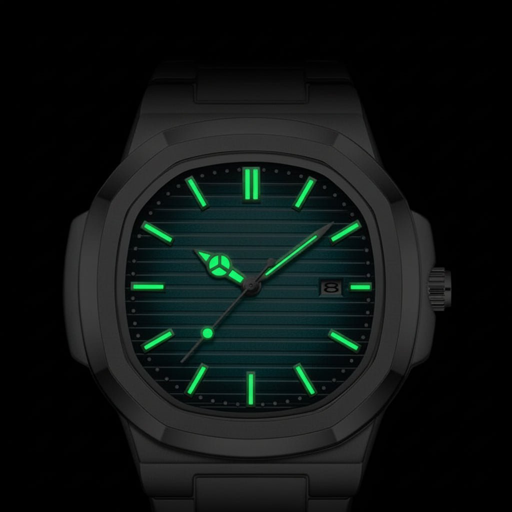 IRONBLOCK – Robust waterproof military square watch for men 1