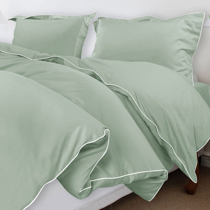 ITALIANEVE – 500 TC Cotton Bedding Set with Duvet Cover & Pillowcases 10