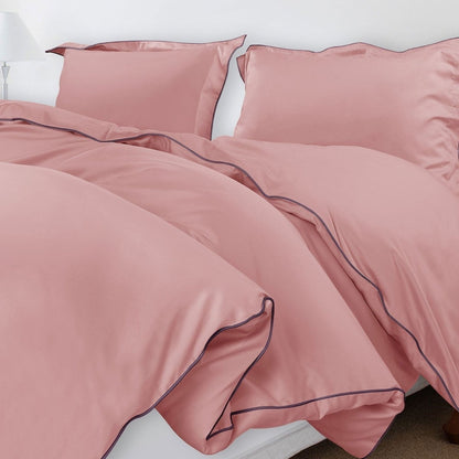ITALIANEVE – 500 TC Cotton Bedding Set with Duvet Cover & Pillowcases 37