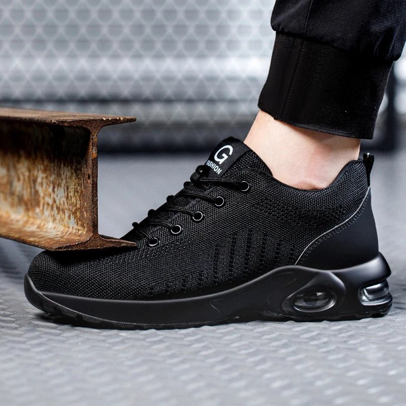 Indestructible Steel Toe Work Boots for Men - Durable Safety Workwear Boots 3