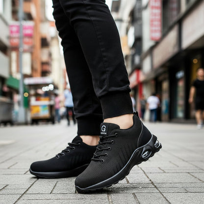 Indestructible Steel Toe Work Boots for Men - Durable Safety Workwear Boots 5