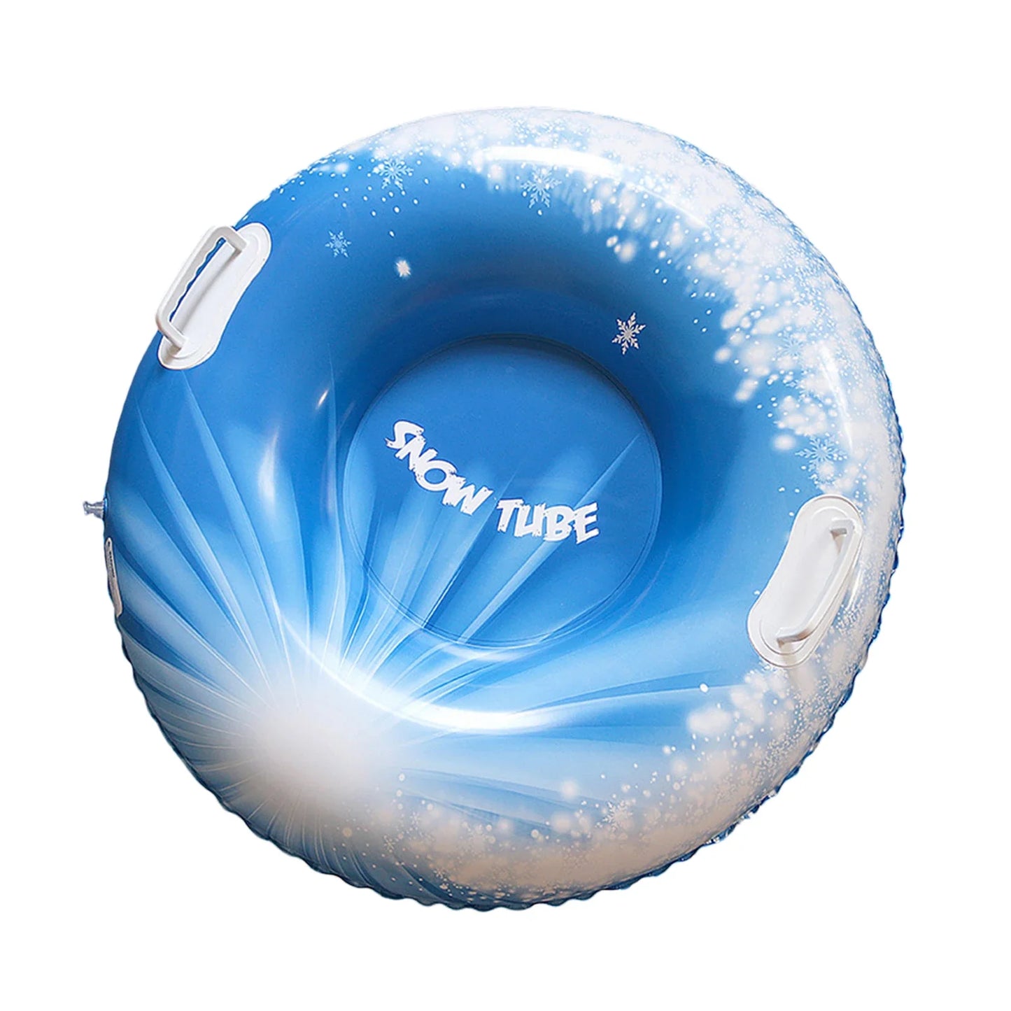 Inflatable Snow Tube - Durable Ski Ring for Snow Tubing Fun, 96cm 4