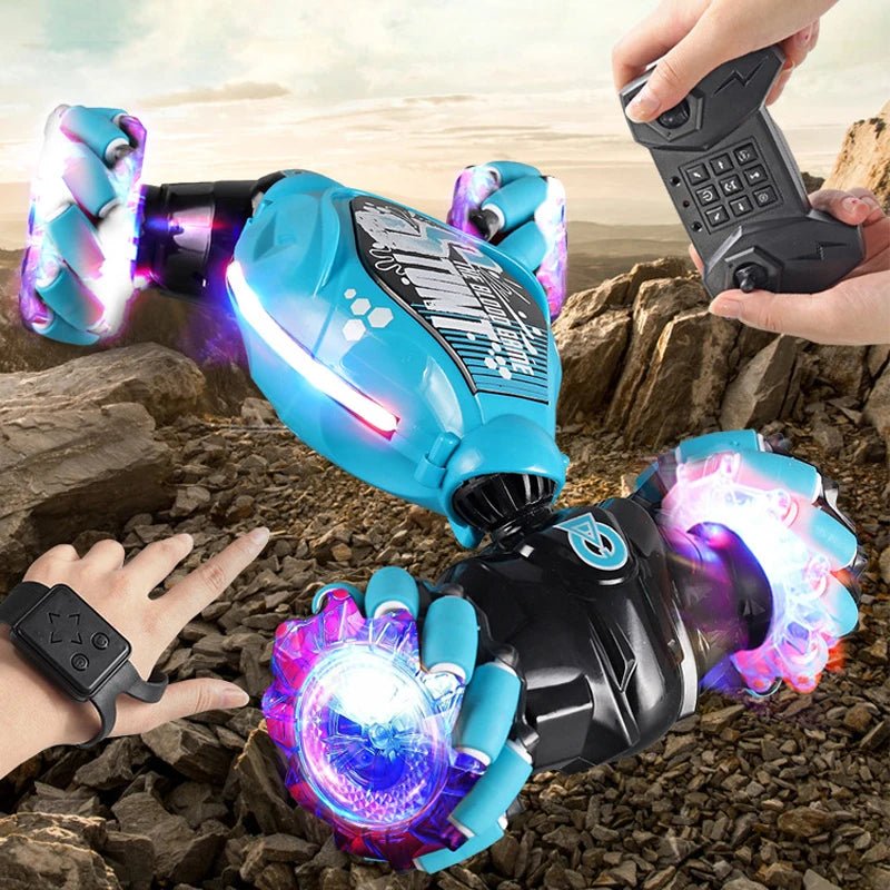 Innovative RC Car - LED Light Remote Control with Gesture Recognition & 360° Rotation 1