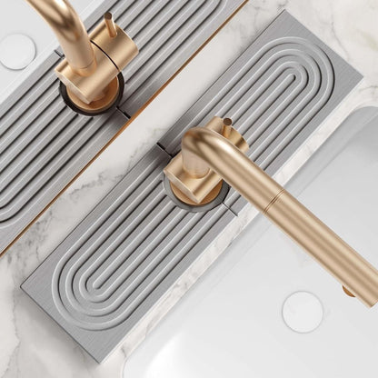 InstaDry - Ultra-Absorbent Diatomite Stone Drying Mat for Sink Area 8