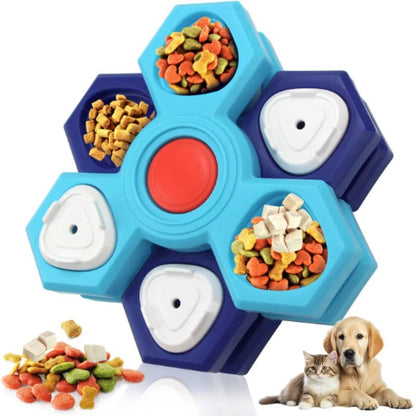 Interactive Dog Puzzle Feeding Tray - Durable Slow Feeder for Engaging Play 6