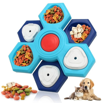 Interactive Dog Puzzle Feeding Tray - Durable Slow Feeder for Engaging Play 7