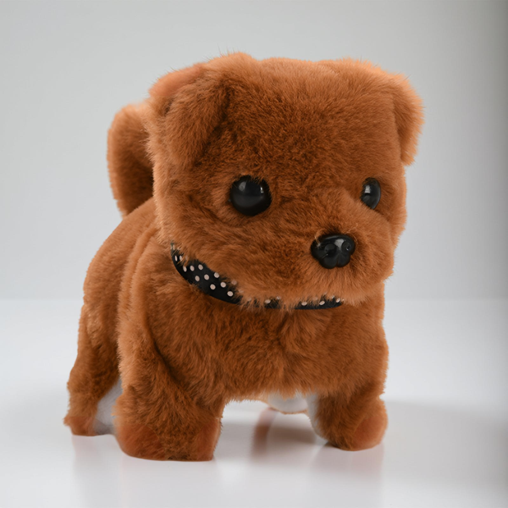 Interactive German Shepherd Robot Puppy Plush Toy - Walking & Barking Companion 3