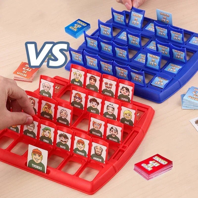 Interactive Guess Who Game - Engaging Logical Reasoning Puzzle for Kids 0