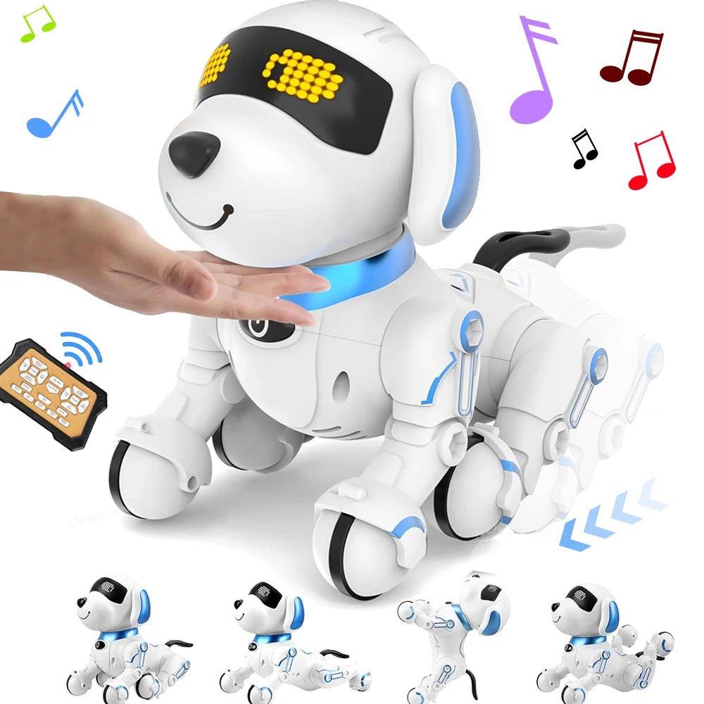 Interactive Smart Robot Dog - Programmable Electronic Puppy for Kids 0