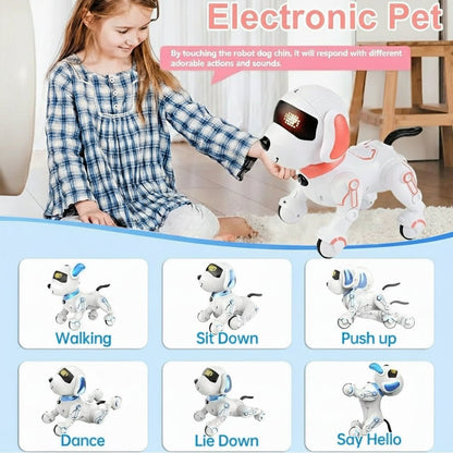 Interactive Smart Robot Dog - Programmable Electronic Puppy for Kids 2