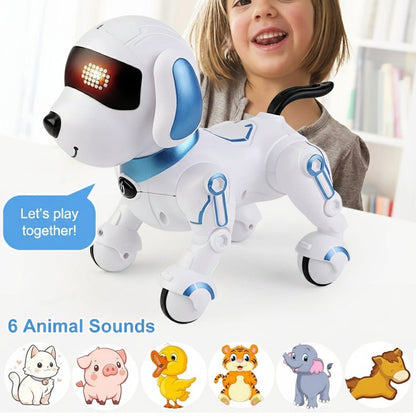 Interactive Smart Robot Dog - Programmable Electronic Puppy for Kids 4